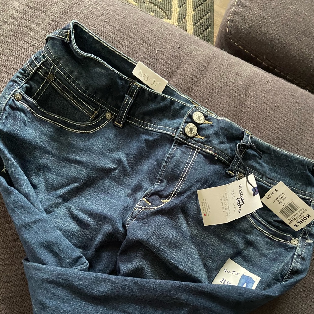 Wallflower crop jeans